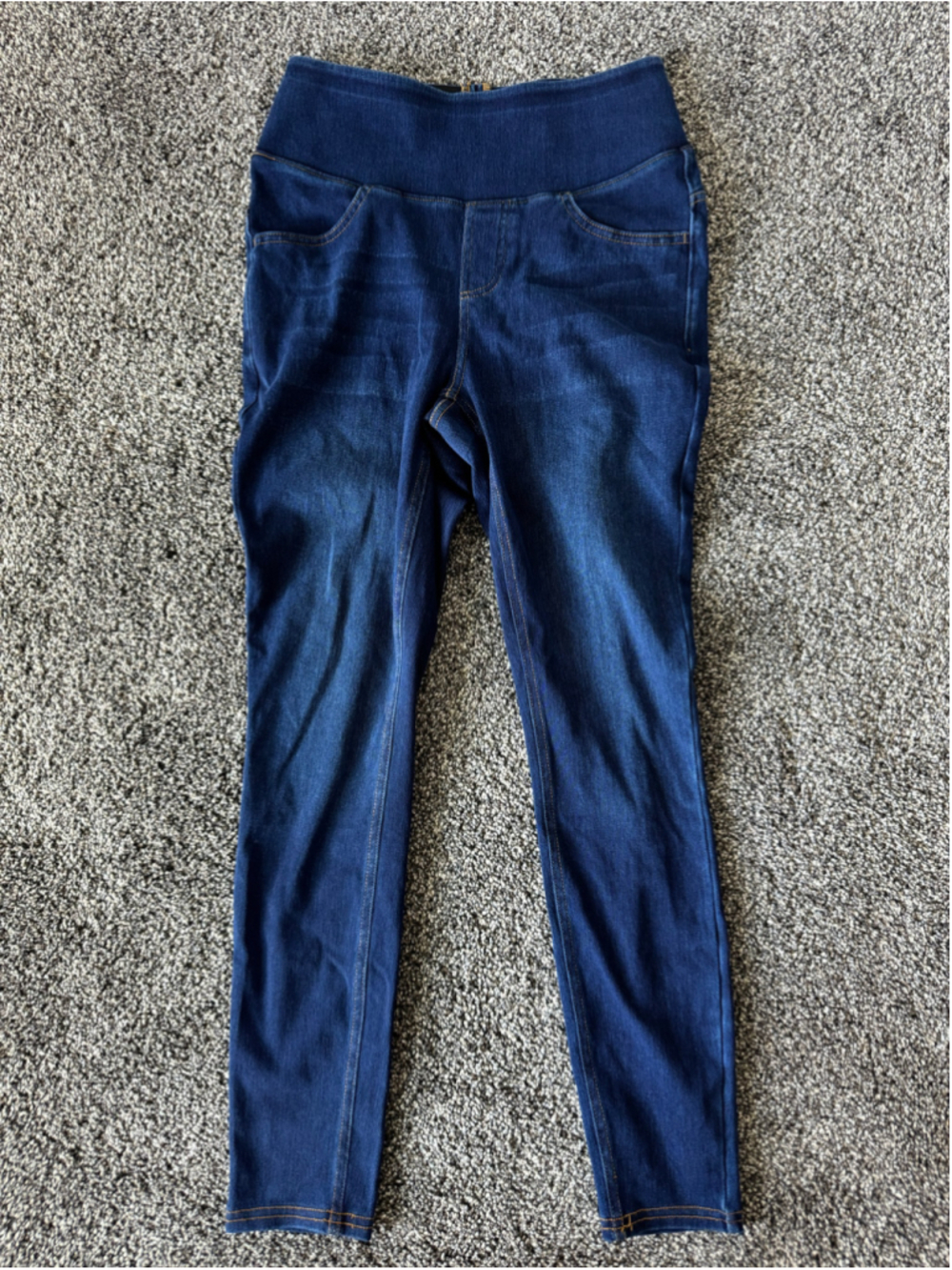 Halara Flex™ High Waisted Tummy Control Butt Lifting Denim Leggings Small - Picture 6 of 12